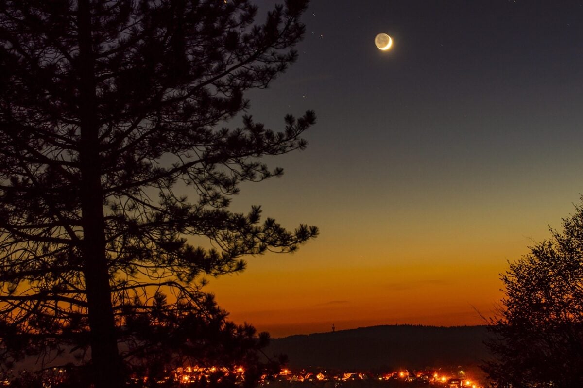 Tramonto, Lunare Tramonto, Lunare