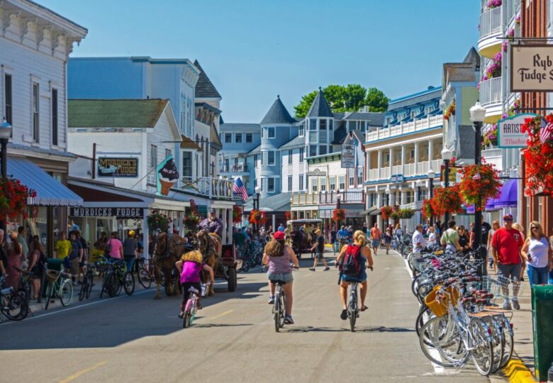 Mackinac Island auto vietate