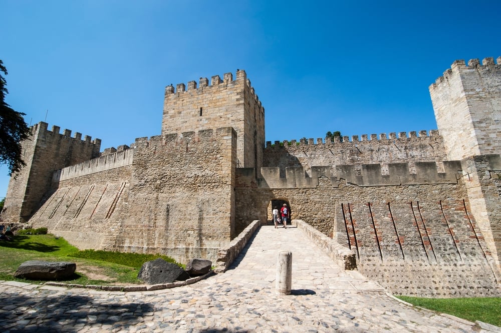 Castello di São Jorge a Lisbona Castello di São Jorge a Lisbona