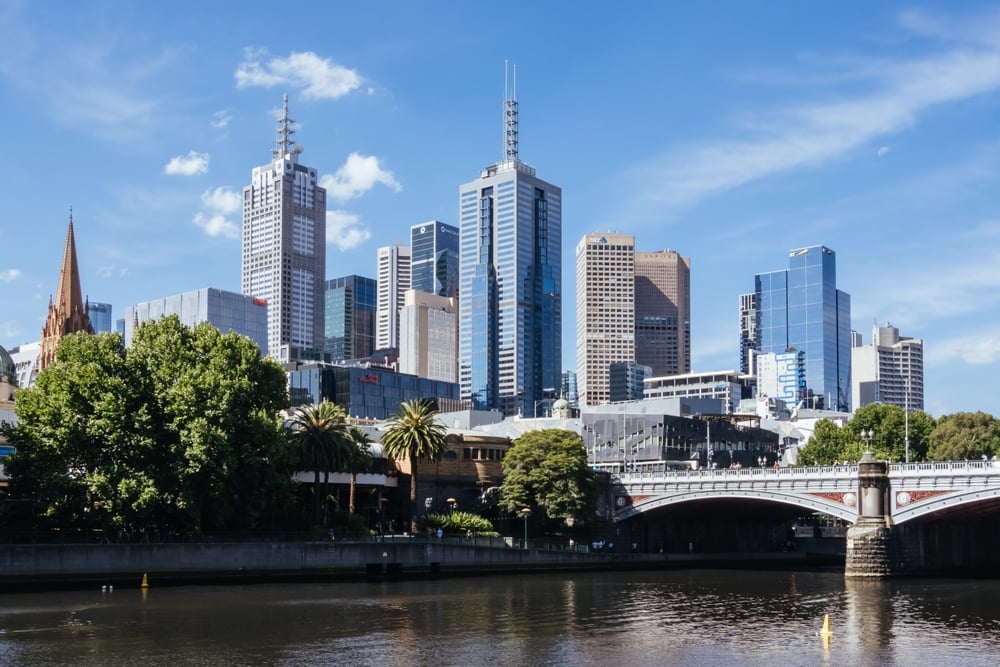 Melbourne in Australia Melbourne in Australia
