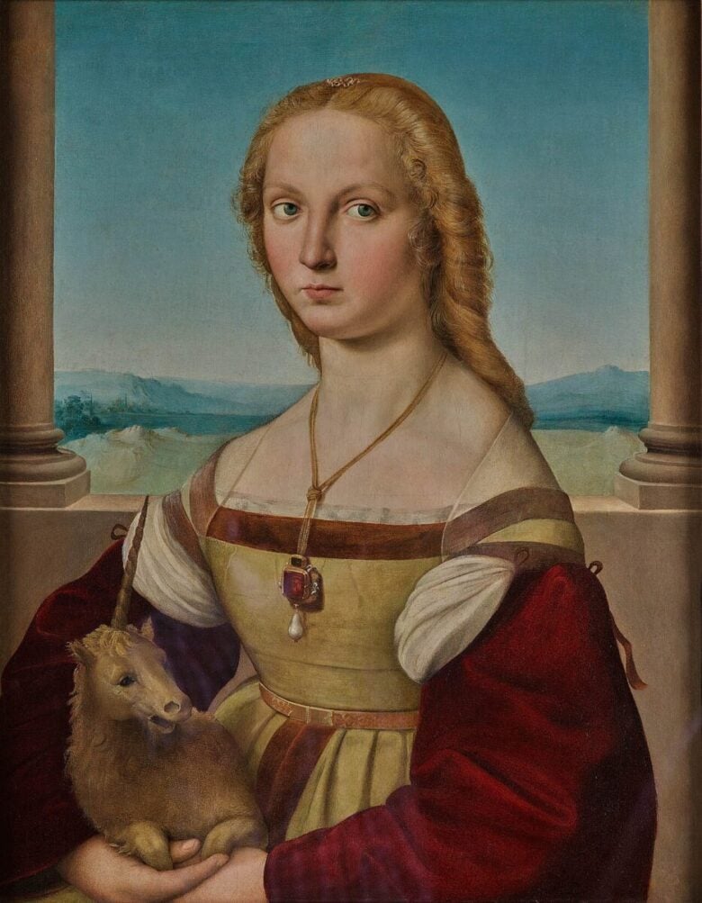 Raffaello_Sanzio_-_Lady_with_unicorn